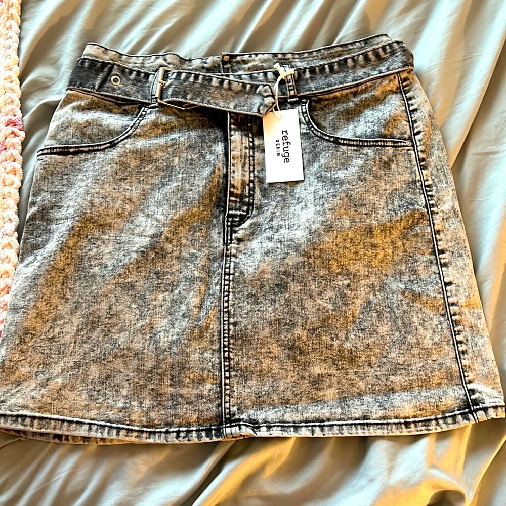 Denim skirt